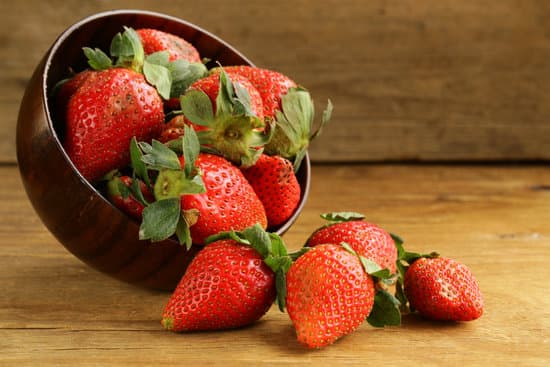 ripe juicy strawberries