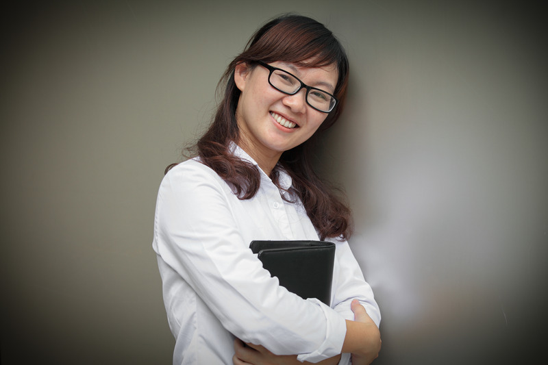 Asian female teacher