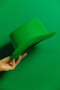 緑の帽子